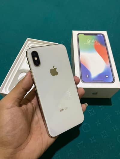 iphone x 256GB  (no open no repair) (PTA approved) all ok