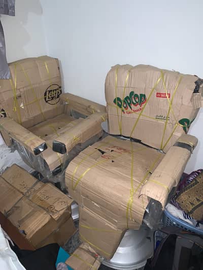 Men saloon chairs