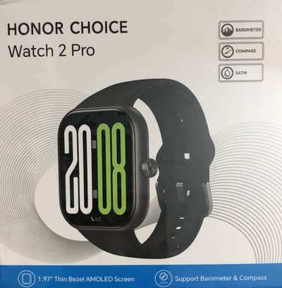 HONOR CHOICE Watch 2 Pro Smartwatch – Bluetooth Call & AMOLED Display