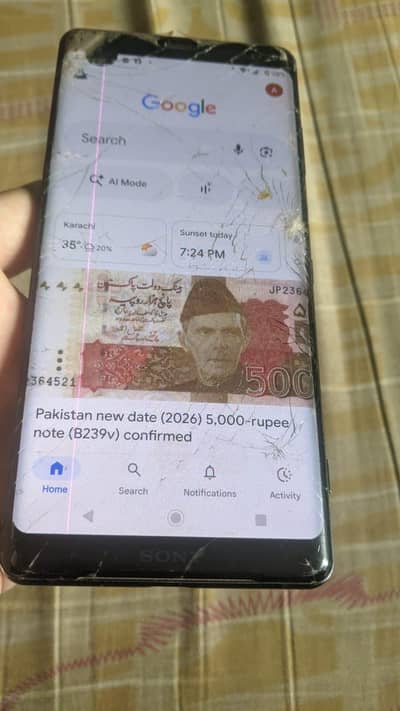 Sony Xz3 add read kar ke msg kare exchange possible