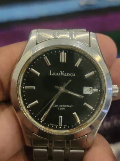 Original Legra Valencia analog quartz wristwatch
