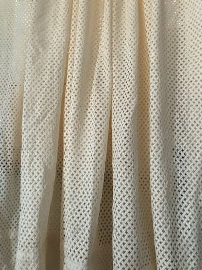 Lace curtains