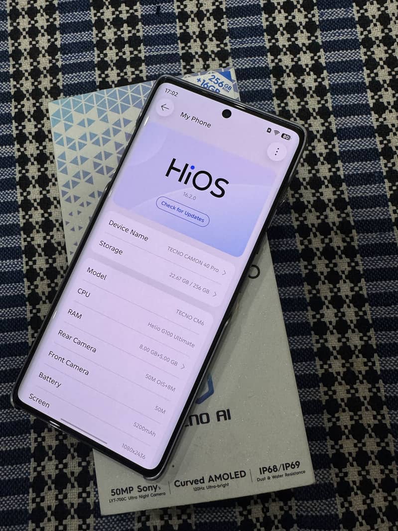 Tecno CAMON 40 Pro 2