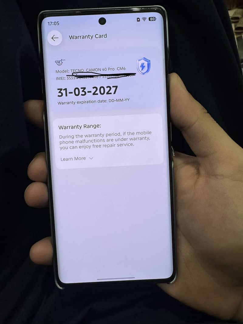 Tecno CAMON 40 Pro 3