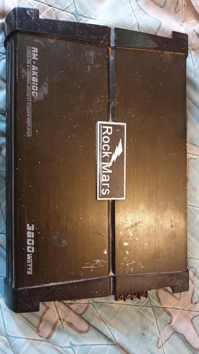 car amplifier rock mars 3800 watts and basser