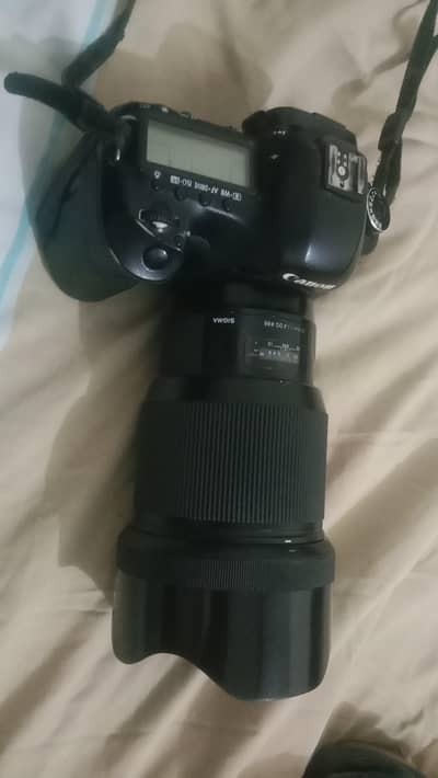 5d mark III body 85mm 1.4 sigma artlens