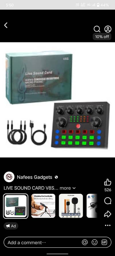 Mic  Sound Card