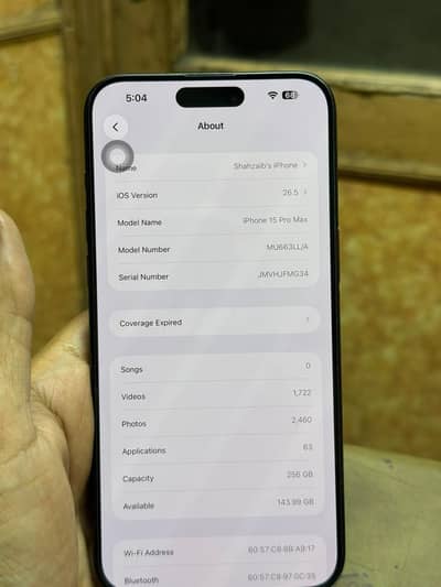 Apple iPhone 15 Pro Max
