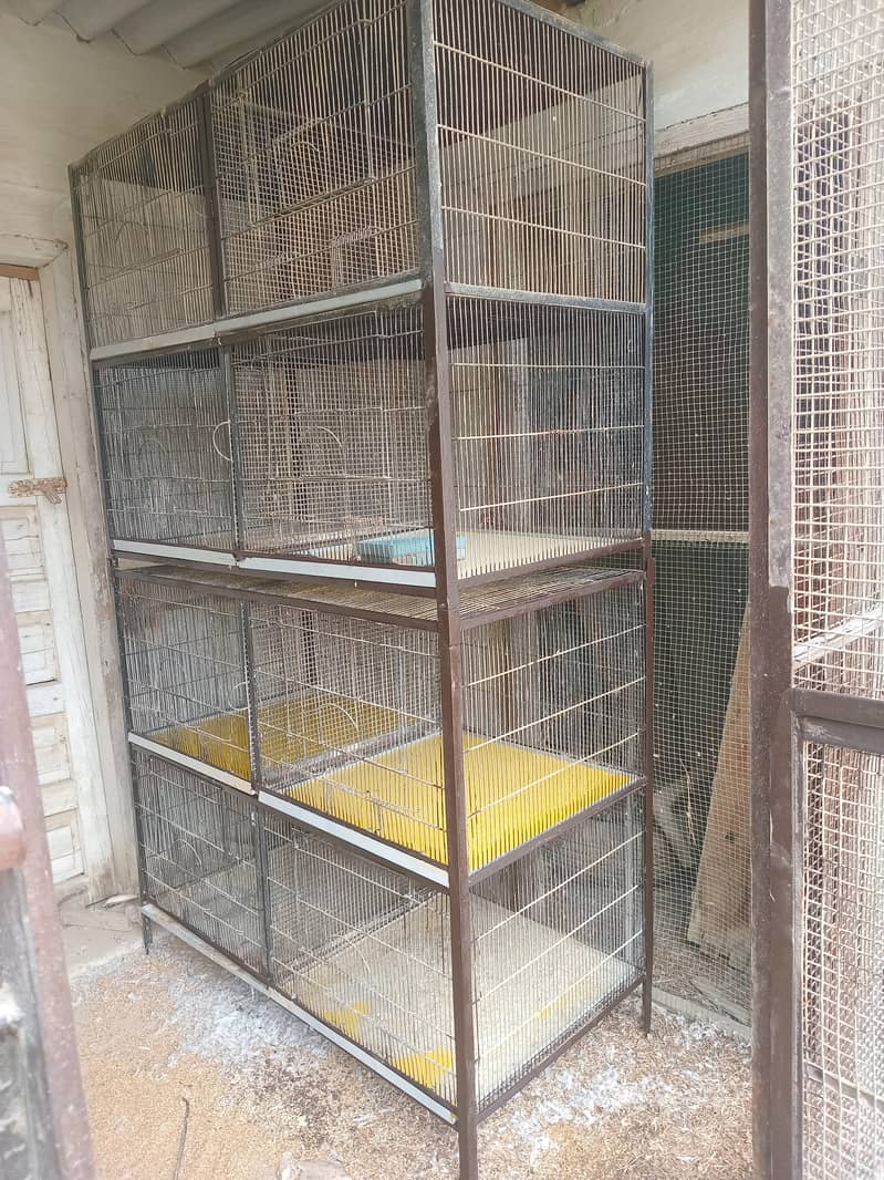 8 portion angle iron cage 2