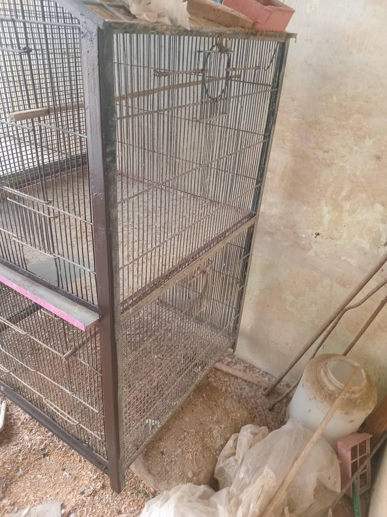 8 portion angle iron cage 4