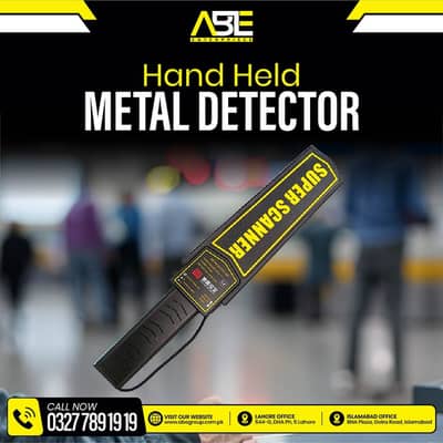 Hand Held Metal Detector