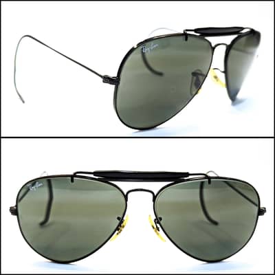 Vintage Ray-Ban B&L Bausch & Lomb USA Sunglasses, Gold Plated