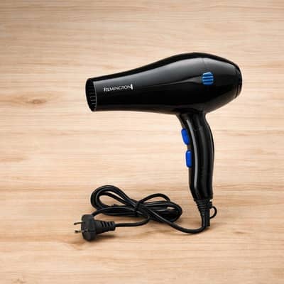 black blow dryer