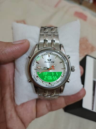 Men's watch Dual Timers