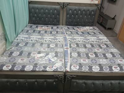 Brand new double bed set.