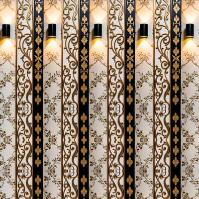3D pvc flex wallpaper