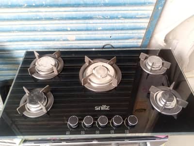 5 Burner snifz (imported)  hob for sale