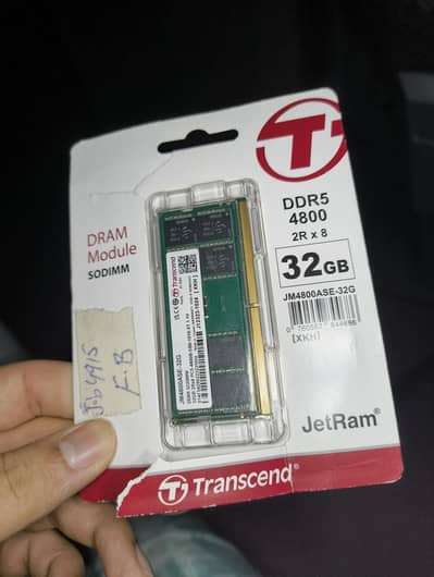 32Gigs DDR5 Laptop RAM 4 month warranty left