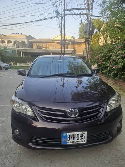 Toyota Corolla GLI 2013