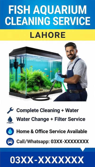 fish aquarium cleaner service