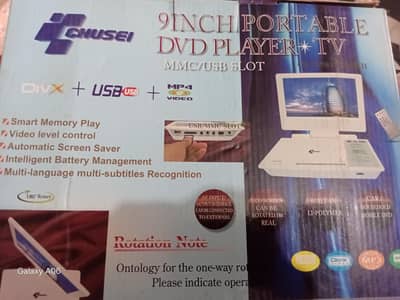 9 inch dvd player +Tv