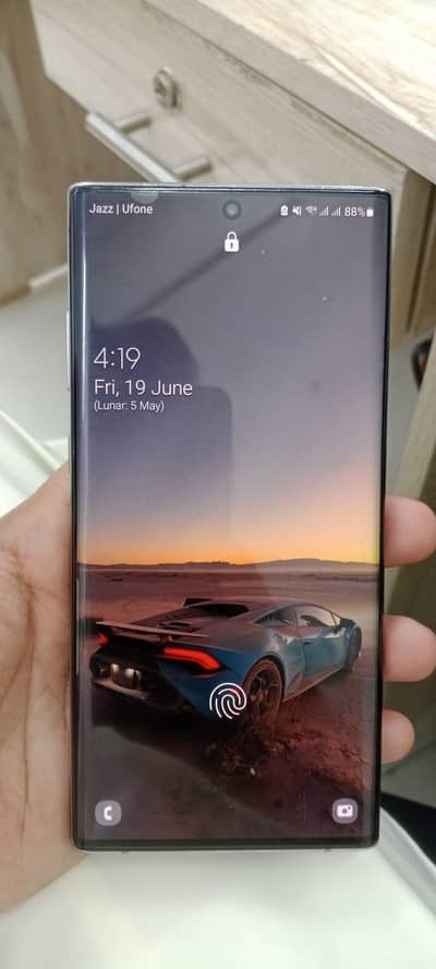 note 10 plus is up for sale