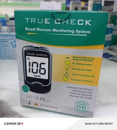 True check glucometer only in 1000 best offer in Lahore