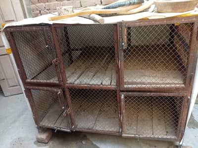 hen cage made by iron