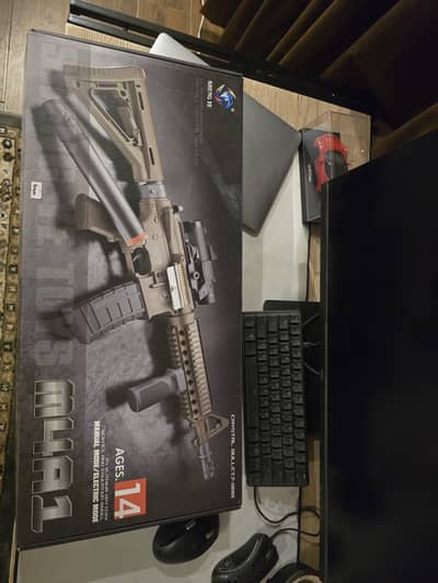 M4 gel bluster gun