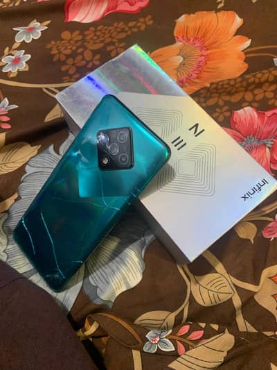 Infinix Zero 8 with box 8 128gb