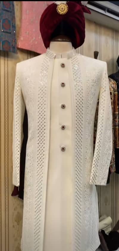 Premium Men's Sherwani – Wedding Special