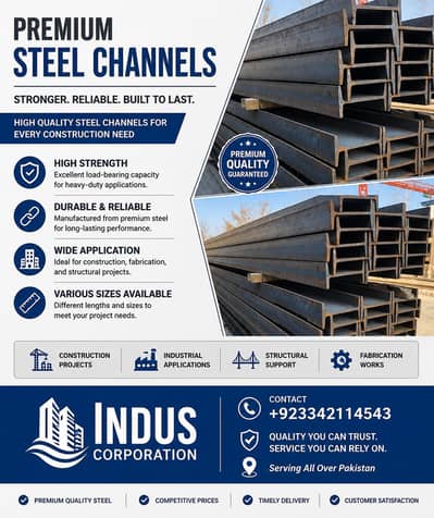 High Quality Steel Channel Available | Wholesale Rates