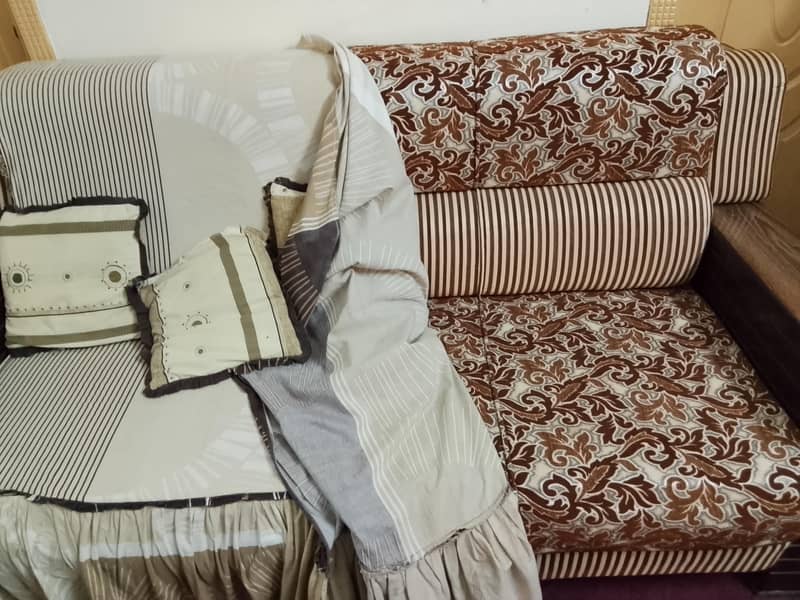 one 3 seater two single sofas 1