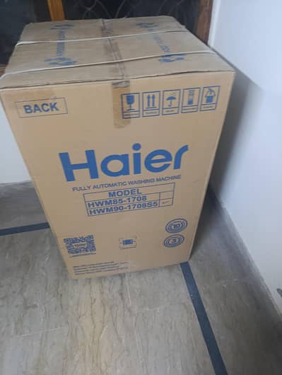 New unused Haier 9KG pillow drum and digital panel