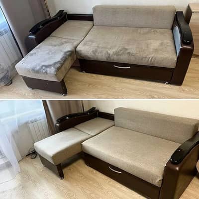 Sofa Maker - Furniture polish - New L shape sofa set - sofa repairing