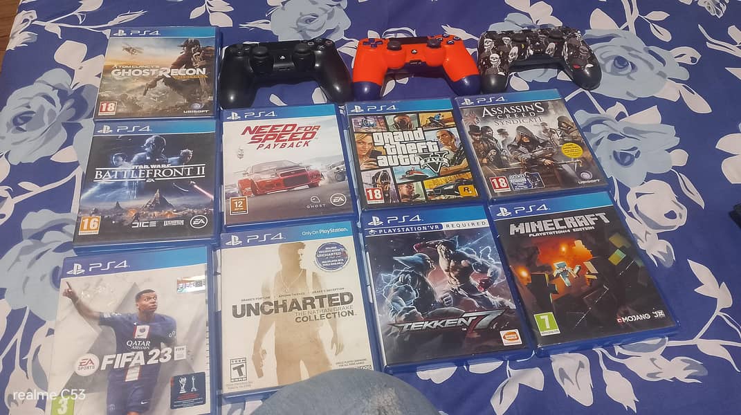 ps4 games and controller 4