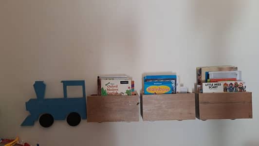 Kids Wall Climber + Writing Board + Bookshelves | Complete Kids Room