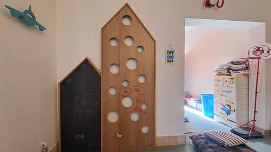 Kids Wall Climber + Writing Board + Bookshelves | Complete Kids Room