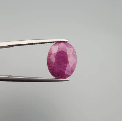 Natural Ruby (Yaqoot) - Weight 6.79 Carats - GGI Laboratory Certified