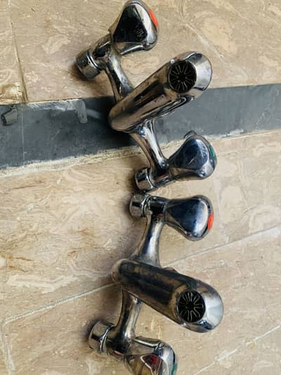 Original GROHE Premium Wall Mixer Taps Set (Imported from 