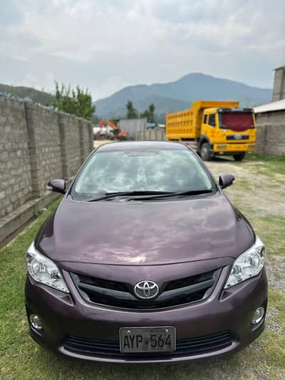 Toyota Corolla GLI 2012 model 13 registered