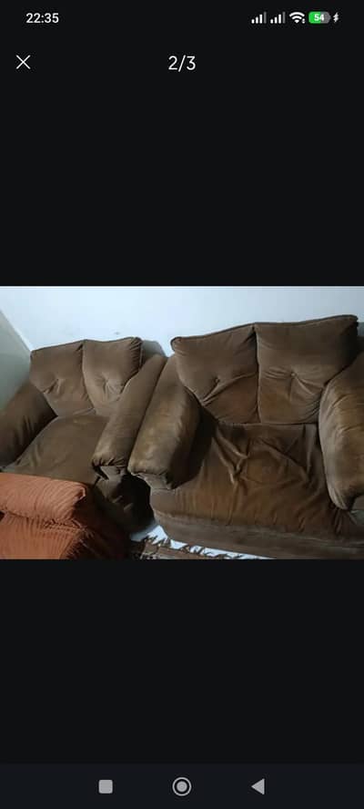 urgent sale 5 seater sofa set Rs 4000