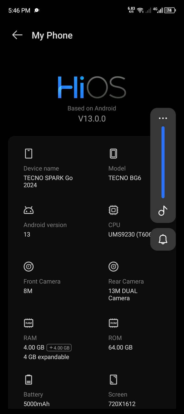 Tecno Other Model 3