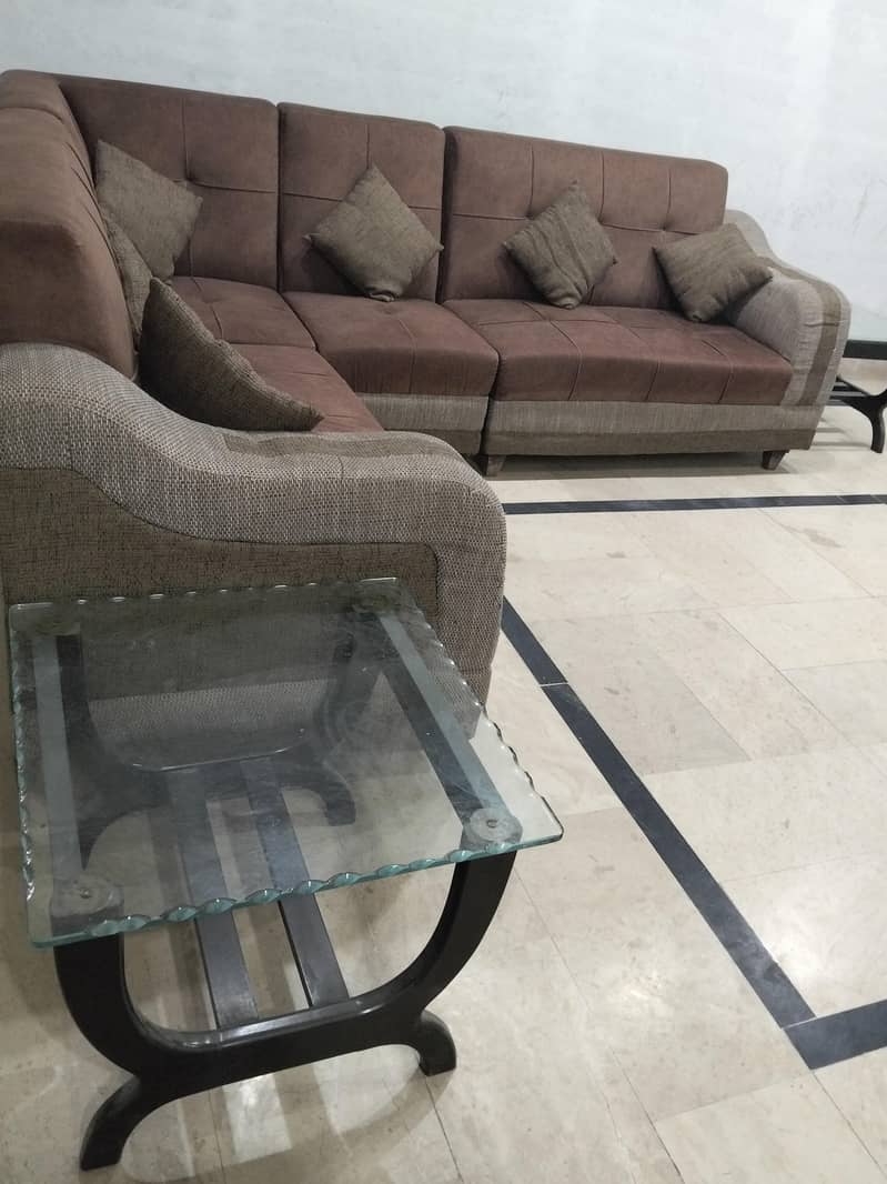 L shape sofa 1