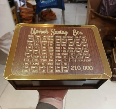 Umrah Saving Box 210,000 Target