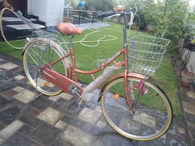 ladies imported cycle new condition only one time use