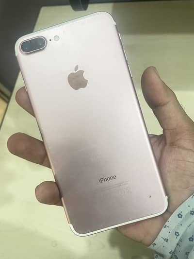 Iphone 7 plus with box and charger