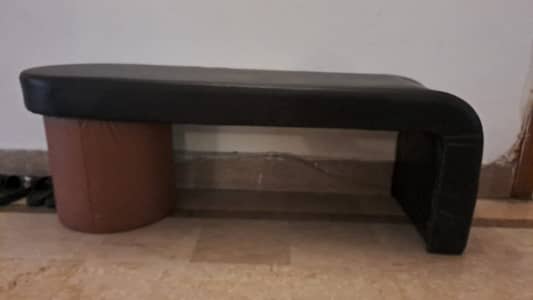  Luxury Puffy Ottoman + Stylish Bench Set (18 x 1.5) | 3x3 Feet Puffy