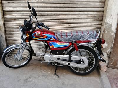honda cd 70 red color 2025/26 model urgent for sell