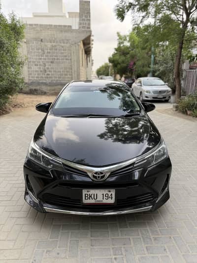 Toyota Corolla XLI 2017 new shape